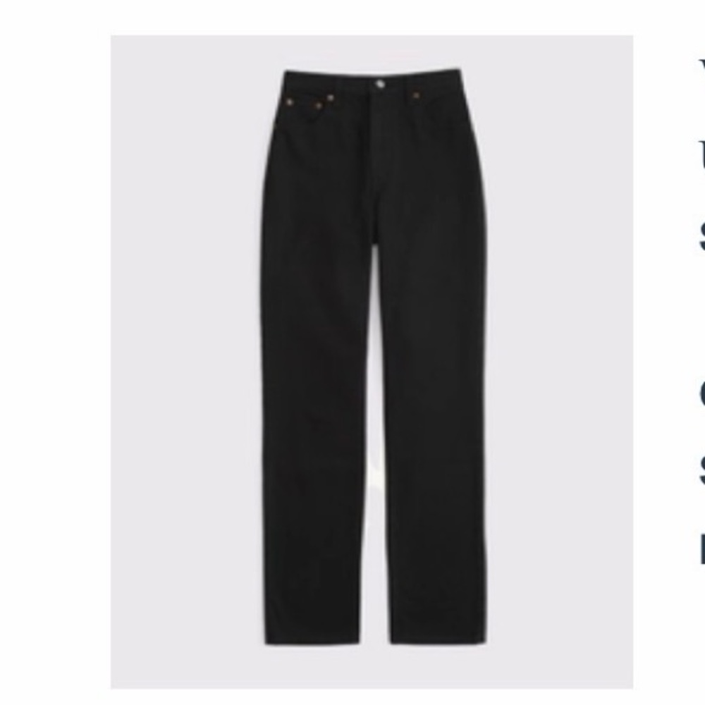 Abercrombie & Fitch '90s Straight Ultra High Rise Jeans
